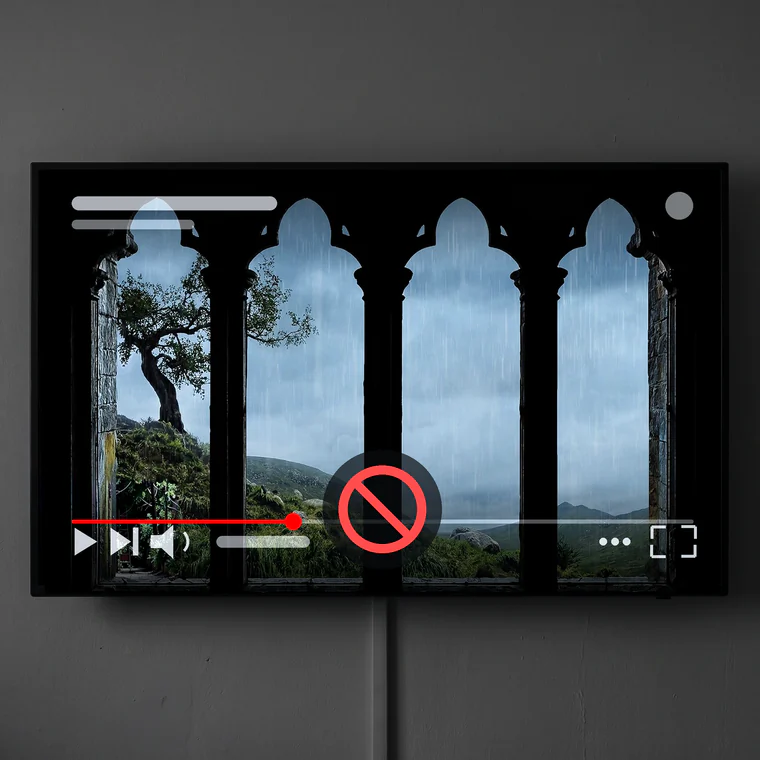 Step 3: Play it full-screen and hide the interface