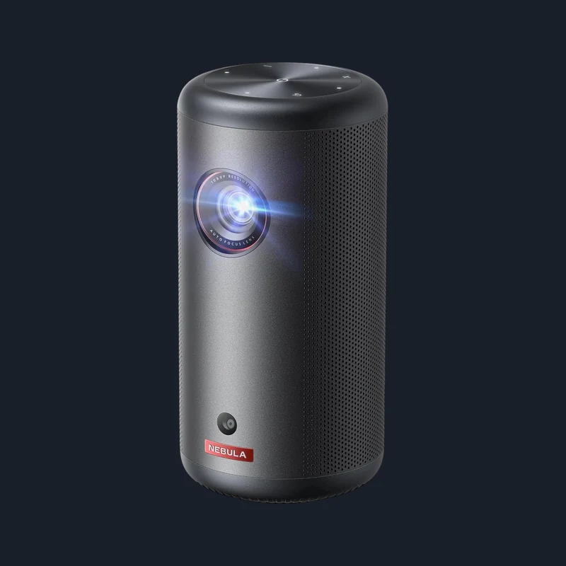 Anker Nebula Capsule 3 portable projector for playing 4K Framic window views