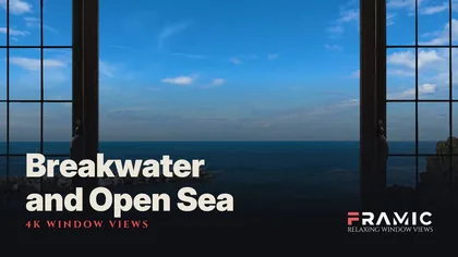 Breakwater and Open Sea