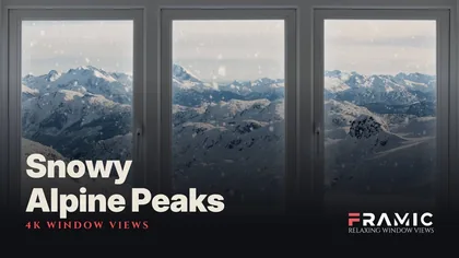 Snowy Alpine Peaks